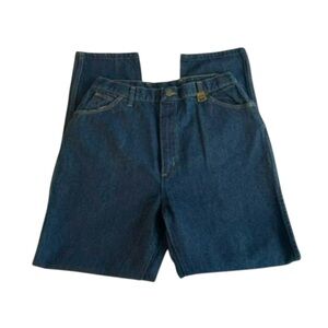 Vintage Women’s Misses Wrangler Blue Straight Jeans Classic Denim Style Size 18